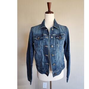 Banana Republic Stretch Women's Denim Jean Jacket SZ Small